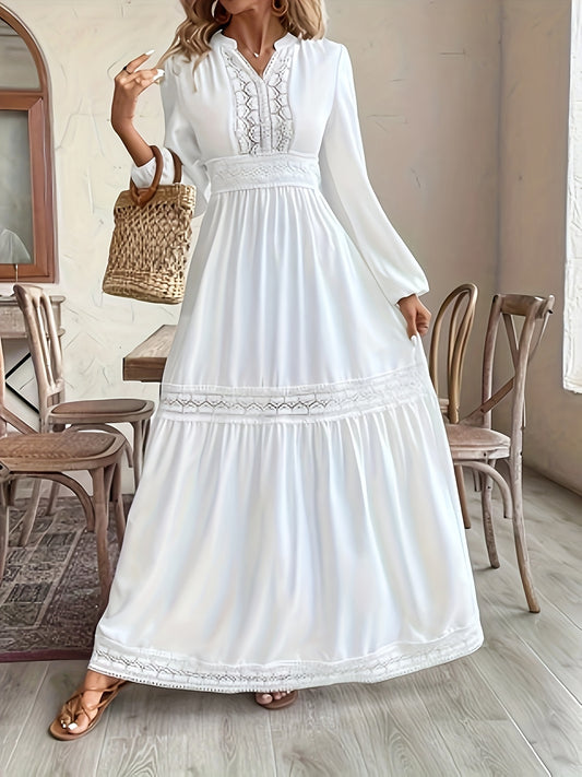 Robe automne blanche