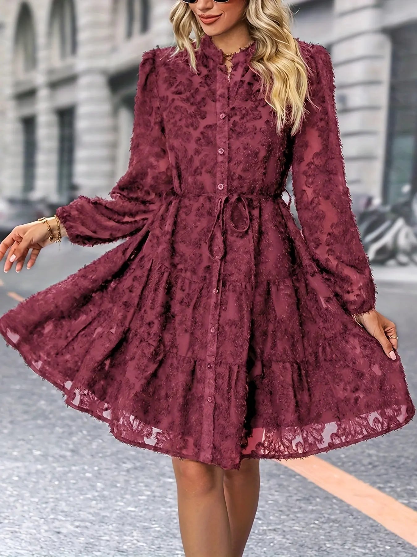 Robe Boutonnée Devant Femme Maptitrobe