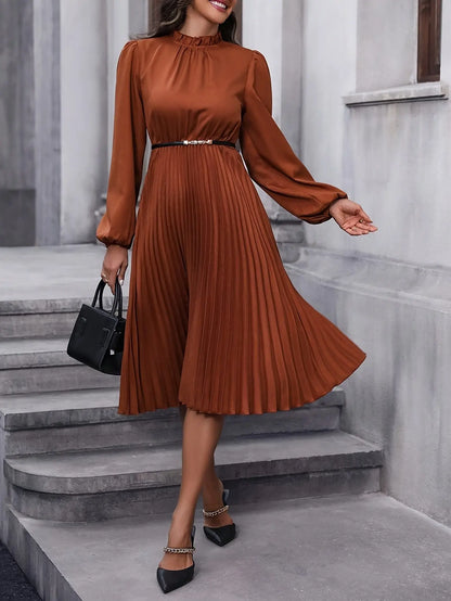 Robe automne marron Maptitrobe