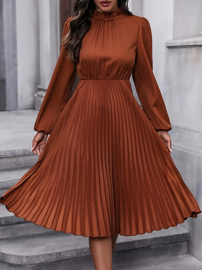 Robe automne marron Maptitrobe