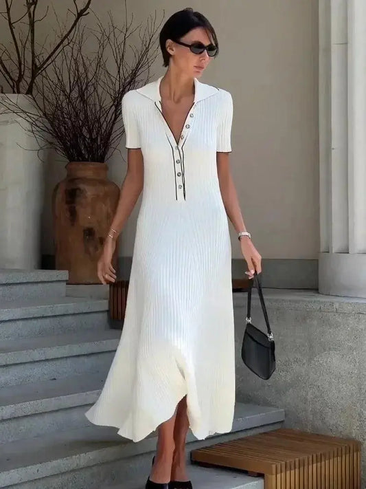 Robe blanche femme chic Ma boutique