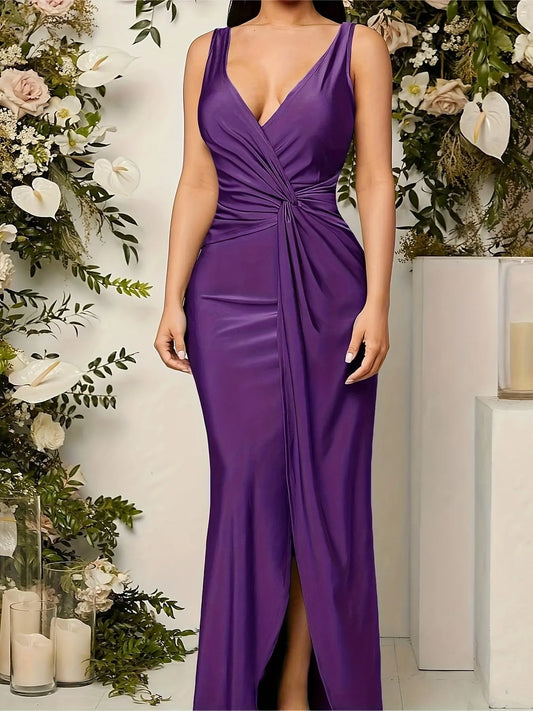 Robe violet femme Maptitrobe