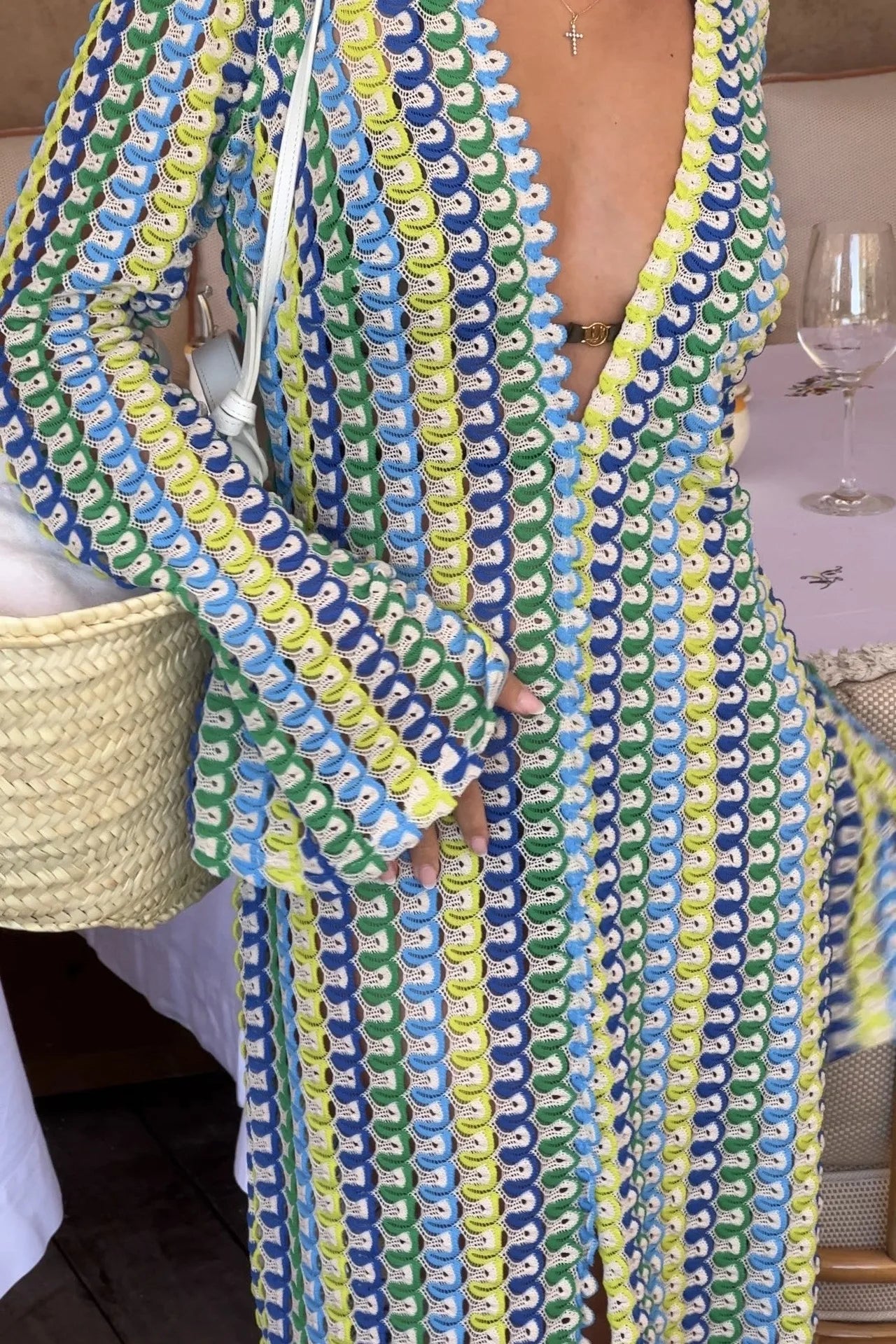 Robe d'été au crochet