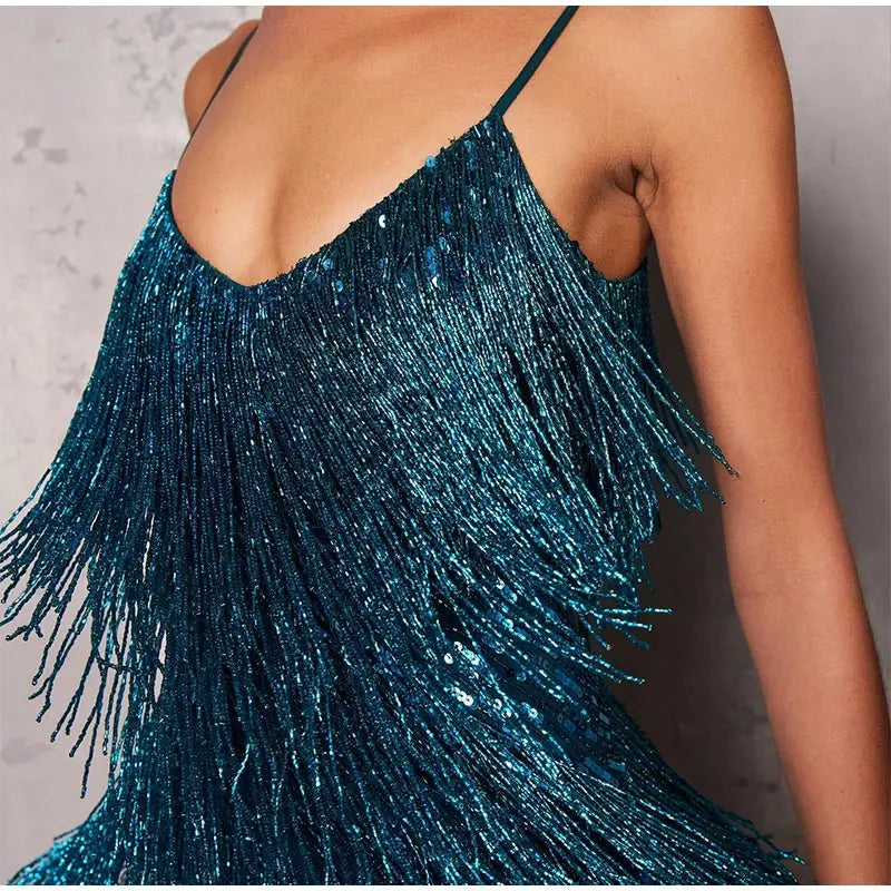 Robe a sequin femme