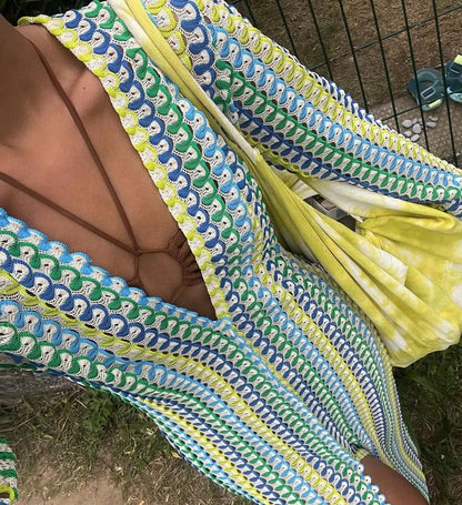 Robe d'été au crochet