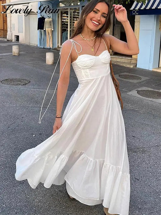 robe longue femme blanche Ma boutique